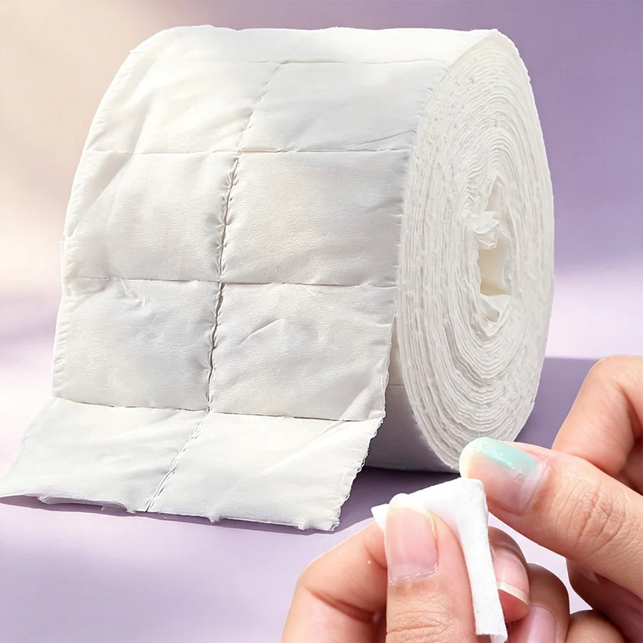 Eco Sponge - Rolka 300/500 szt. bezpyłowych wacików do