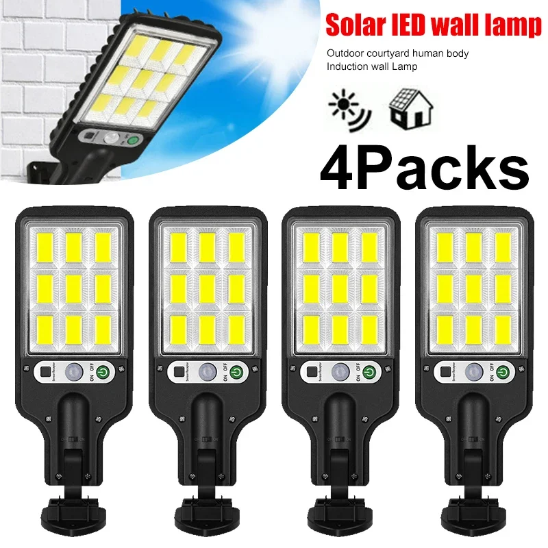 Solar Garden Light - Mocna LED-owa lampa solarna zewnętrzna do