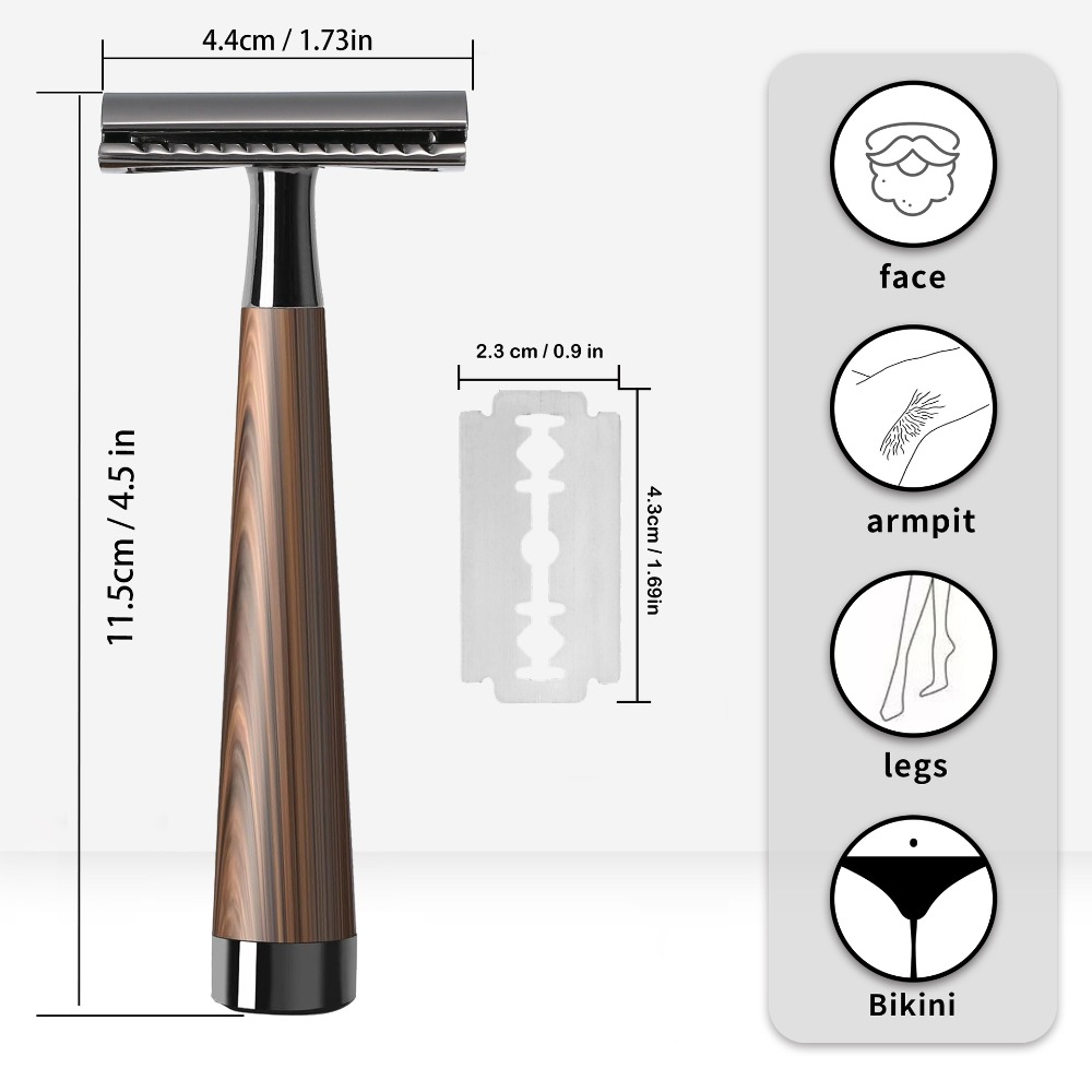 Profesjonalna męska maszynka d – Safety Razor Handle recenzja i cena