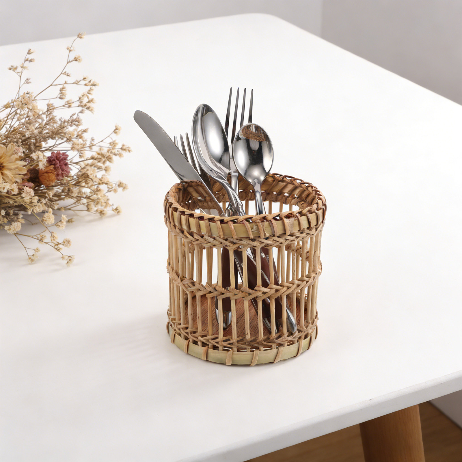 Bambusowy pojemnik na przybory – Bamboo Cutlery recenzja i cena