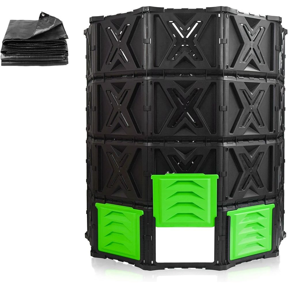 Kosz na kompost XXL do użytku  – Compost Bin recenzja i cena